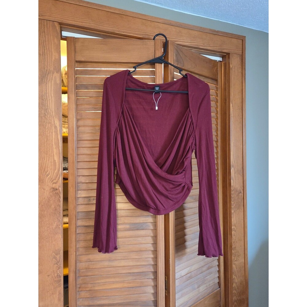 NEW SHEIN Curve 1x Swoop Bell Sleeve